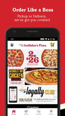 Godfather's Pizza android App screenshot 4